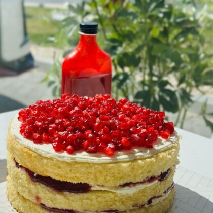 Pomegranate Cake