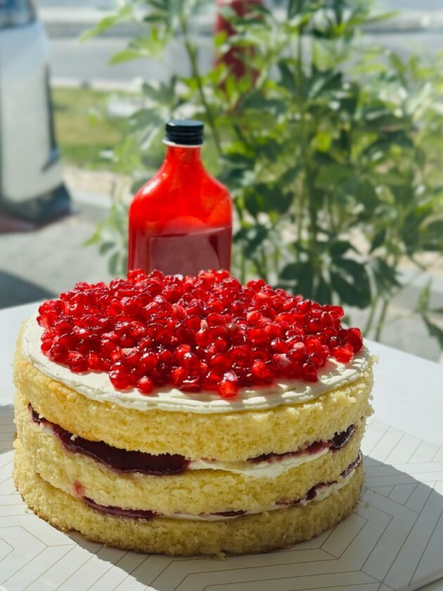Pomegranate Cake